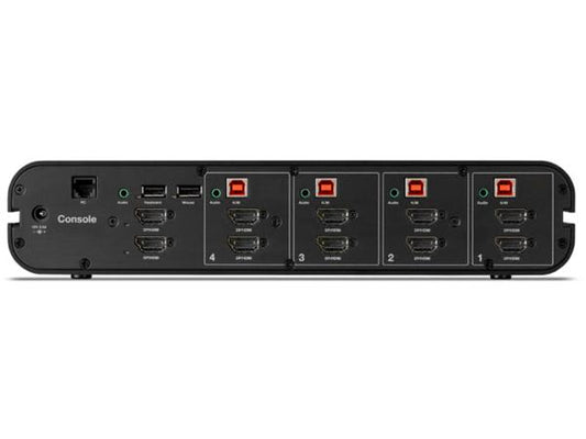 The Belkin 4-Port DH SKVM is a secure KVM switch designed for environments requiring centralized access to multiple systems. With support for four ports and full TAA compliance, it offers dependable performance for government and enterprise users. Developed in the United States, it’s tailored for secure, multi-system operations.