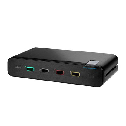 Belkin 4-Port Dual Monitor Secure KVM Switch F1DN204KVM-UNN4