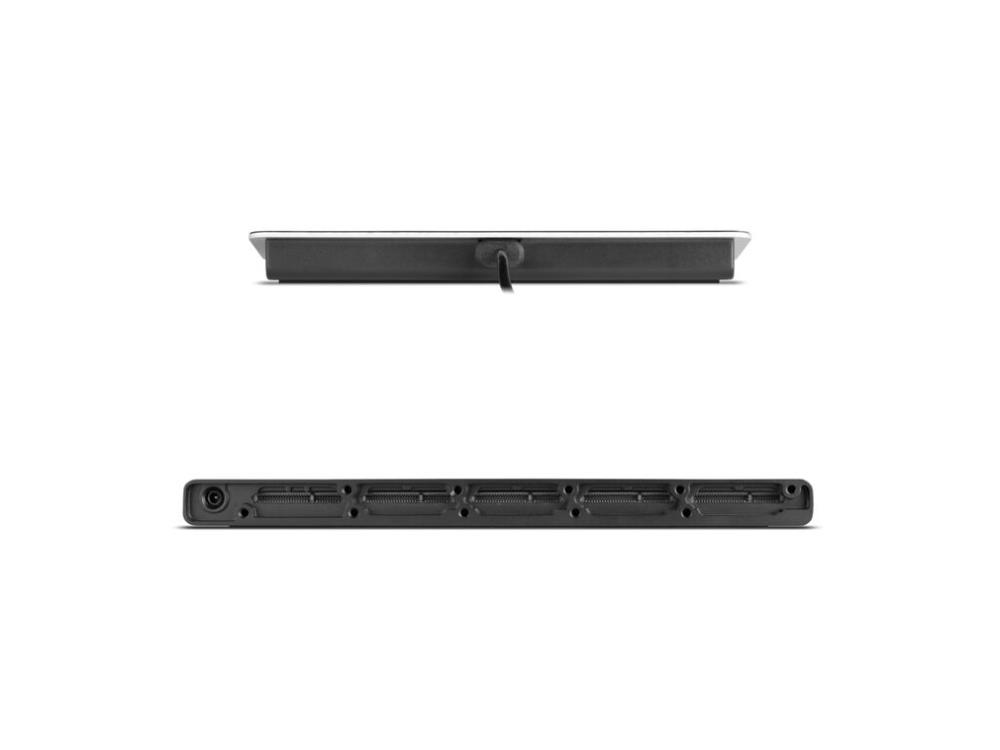 Belkin 4-Port Dual-Head Modular Secure KVM Switch Base Unit PP4.0 with Remote enables secure switching between four host computers with dual-display support. Ideal for high-assurance environments, it includes a remote-control unit for enhanced user convenience. Desktop-friendly and TAA-compliant, this unit is designed for modular deployment across security-conscious setups.