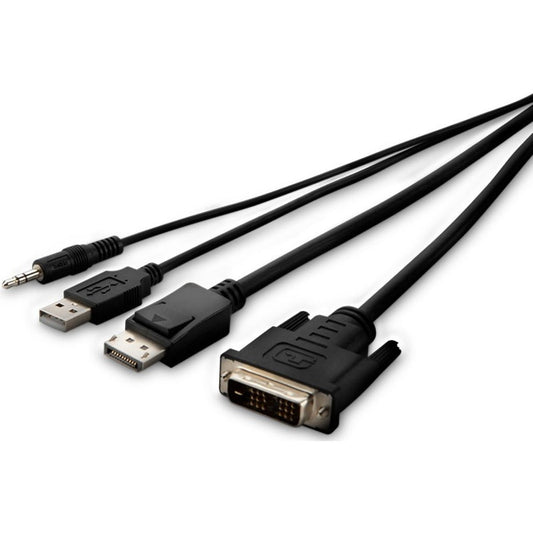 Belkin F1DN2CC-DHPP6T DVI to HDMI/DP/USB/AUDIO 6FT TAA Cable