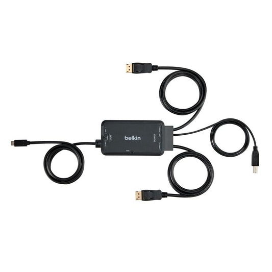 BELKIN TAA DUAL HDMI & DP KVM Cable Set, 6ft, Male-to-Male