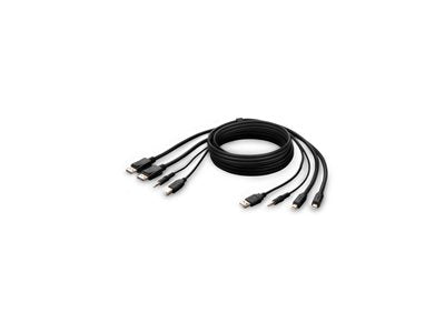 Belkin TAA 6ft 3-in-1 MDP to DP/USB/Audio Cable (F1DN2CCBL-MP6T)