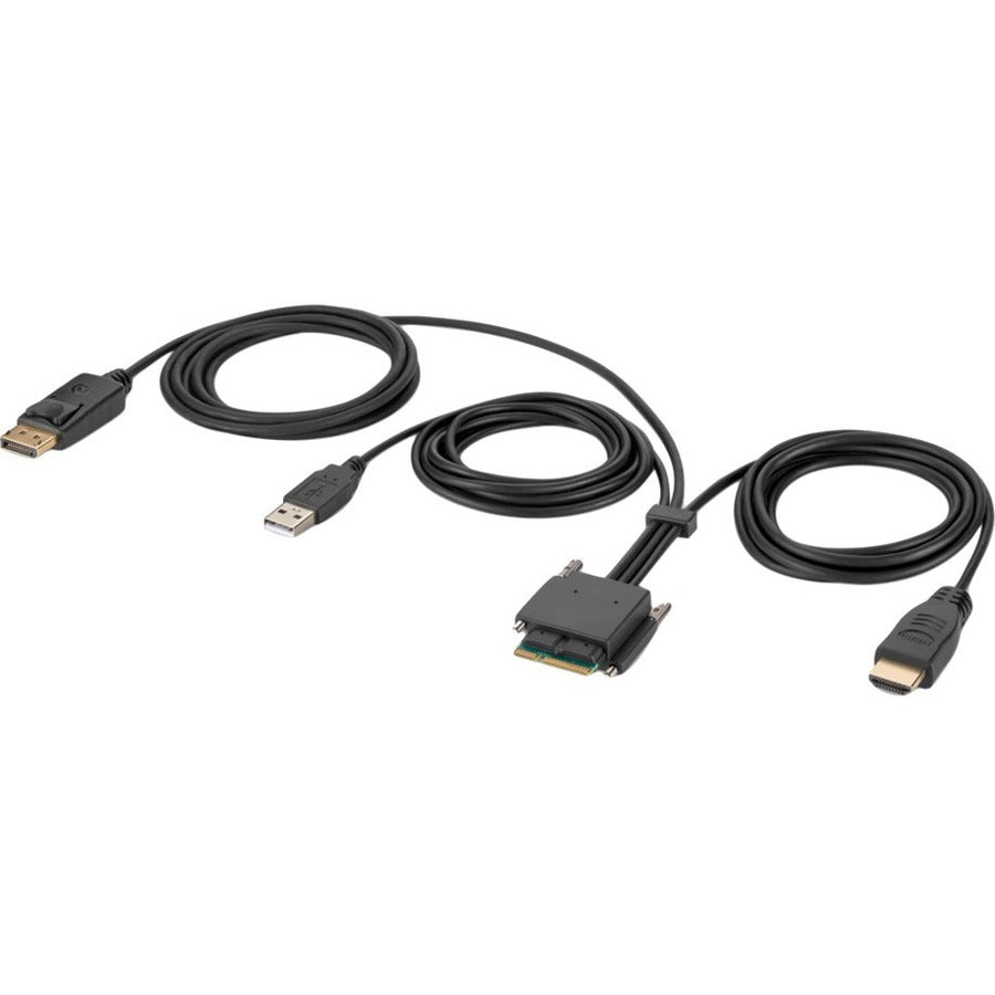BELKIN Modular Dual-HD HDMI/DP AV Cable, 6 Feet, F1DN2MOD-HC-HP6