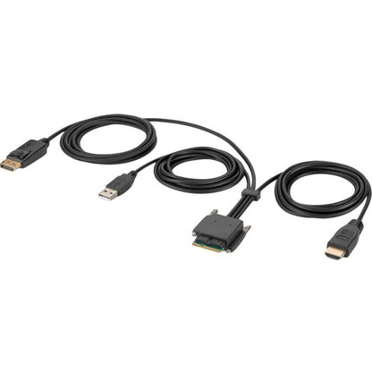 BELKIN Modular Dual-HD HDMI/DP AV Cable, 6 Feet, F1DN2MOD-HC-HP6