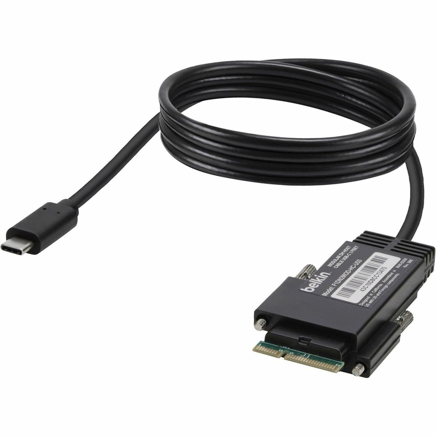 Belkin Modular DH Host USB-C Cable, 3 Feet