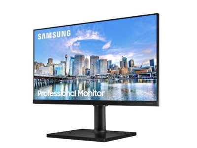 The Samsung F22T454FQN 22-Inch Full HD LCD Monitor features an In-Plane Switching (IPS) panel for accurate color reproduction and wide 178° viewing angles. With a 1920 x 1080 resolution, 75Hz refresh rate, and FreeSync support, it delivers smooth visuals ideal for work or light gaming. Versatile connectivity with HDMI, DisplayPort, and a USB hub makes it a flexible solution for modern workspaces.
