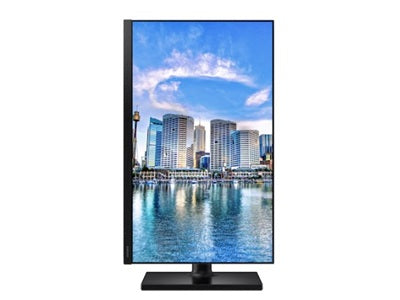 The Samsung F22T454FQN 22-Inch Full HD LCD Monitor features an In-Plane Switching (IPS) panel for accurate color reproduction and wide 178° viewing angles. With a 1920 x 1080 resolution, 75Hz refresh rate, and FreeSync support, it delivers smooth visuals ideal for work or light gaming. Versatile connectivity with HDMI, DisplayPort, and a USB hub makes it a flexible solution for modern workspaces.