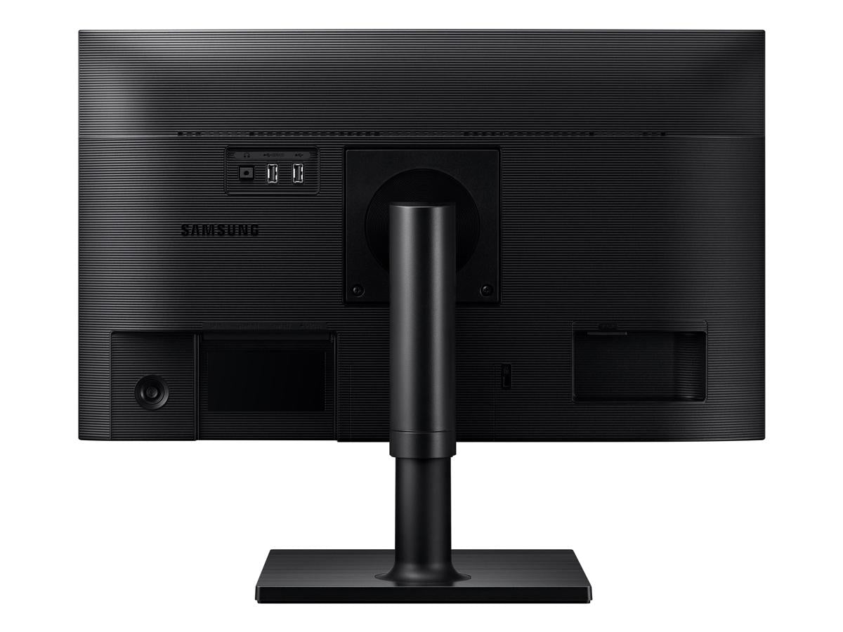 The Samsung F27T450FQN is a 27-inch Full HD LCD monitor designed with IPS technology, offering wide 178° viewing angles and crisp 1920 x 1080 resolution. With features including AMD FreeSync, a 75Hz refresh rate, and versatile connectivity like HDMI, DisplayPort, and USB Hub, it enhances both productivity and visual comfort. Additional ergonomic adjustments for tilt, pivot, and height promote an optimal workspace setup.