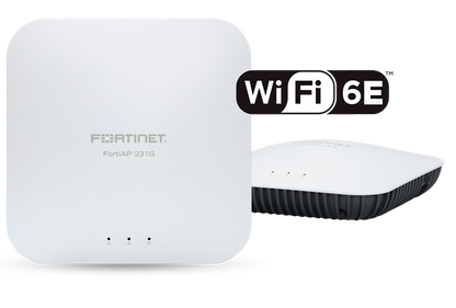 Point d'accès sans fil intérieur tri-radio Fortinet FortiAP-231G, Wi-Fi 6E