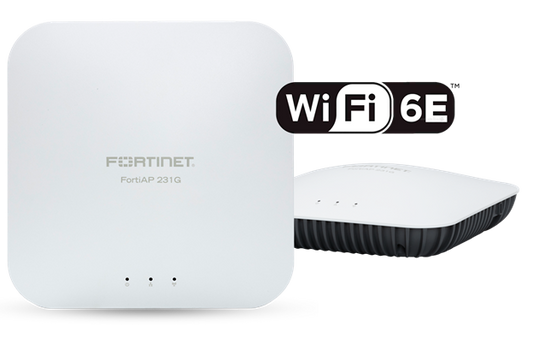 Point d'accès sans fil intérieur tri-radio Fortinet FortiAP-231G, Wi-Fi 6E