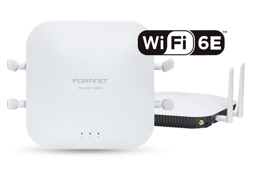 Point d'accès Wi-Fi 6E intérieur tri-radio Fortinet FortiAP-433G