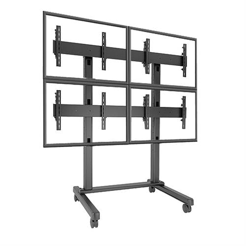 Accessoire chariot Chief FCA2X1U Fusion pour 2 écrans, noir