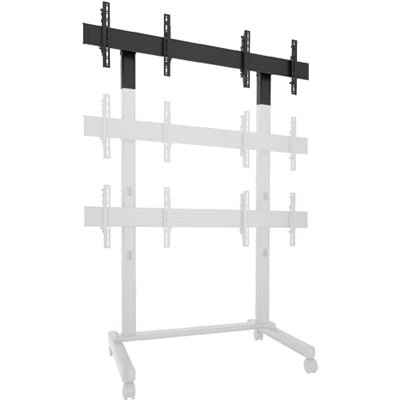 Accessoire chariot Chief FCA2X1U Fusion pour 2 écrans, noir