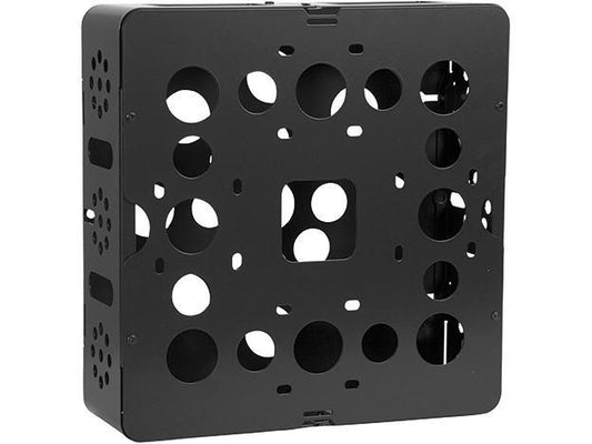 The Legrand-Chief FCA515 Medium Player Enclosure is designed to streamline AV installations by securely housing media players and similar devices. Its black finish and TAA-compliant design make it a reliable choice for commercial and government applications. Built in the United States, this enclosure supports professional-grade display accessory integrations.