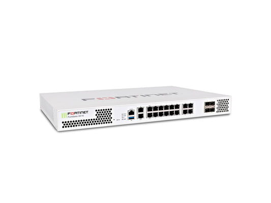 The Fortinet FortiGate-201E bundled with 3 years of FortiCare Premium and FortiGuard Enterprise Protection delivers enterprise-class security combined with high throughput and reliability. With an extensive feature set including IPSec VPN, intrusion prevention, and 24 interfaces, it is designed for robust, scalable network security solutions. Ideal for mid-size organizations aiming to streamline performance and threat intelligence in one integrated device.
