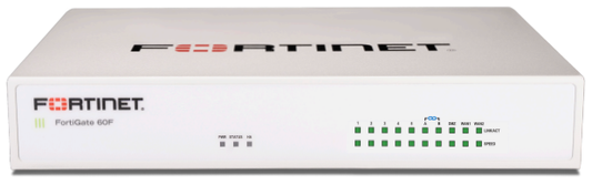 Fortinet FortiGate-60F + 1YR FortiCare/Guard Ent. Protection, Gigabit, 12 Ports