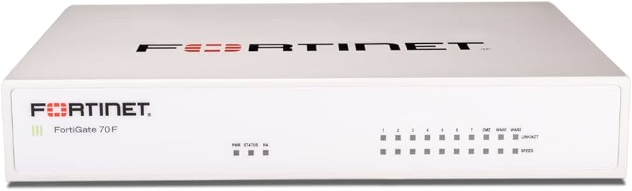Fortinet FortiGate-70F Firewall with 1-Year FortiCare & Guard Protection