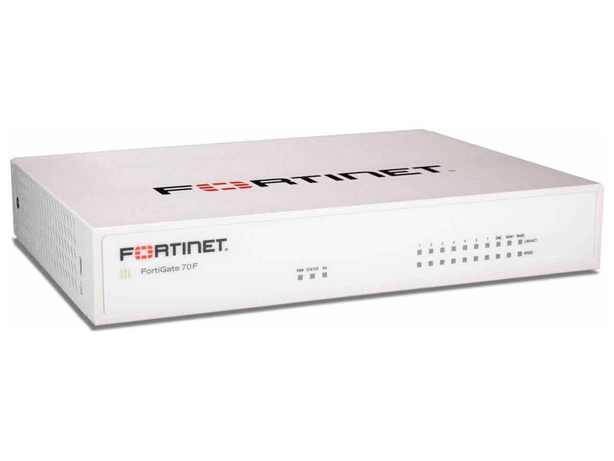 Fortinet FortiGate-70F Firewall with 1-Year FortiCare & Guard Protecti ...