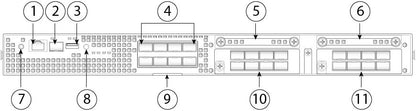Appareil Cisco Firepower 4145, 2 baies NetMod, FPR-4145-CHAS-K9=