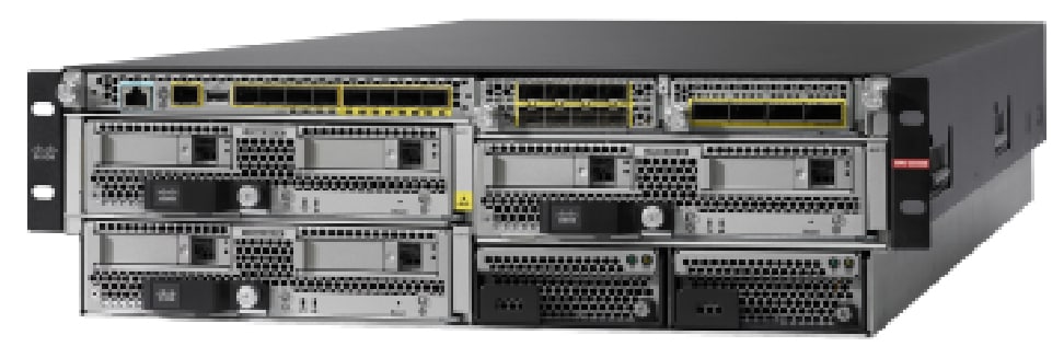 Châssis vide Cisco Firepower 9300 DC, sans ventilateur ni alimentation