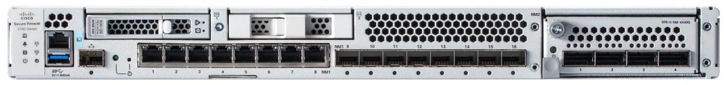 Cisco Secure Firewall 3140 NGFW Appliance, 1U