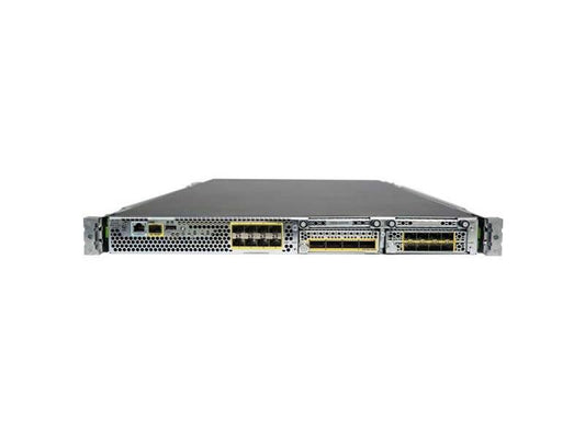The Cisco Firepower 4115 NGFW Appliance is a 1U rack-mountable next-generation firewall designed to deliver high-performance threat defense and advanced application visibility. Featuring two NetMod bays and up to 80 Gbps inspection throughput, it's built for demanding enterprise environments. The system also includes a 400 GB drive and supports a wide range of security features including AVC, URL filtering, and DDoS protection.