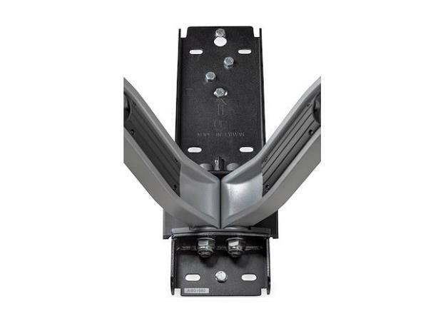 Full-motion wall mount by STARTECH supports 32" to 75" TVs up to 165.4 lb. With +15/-15° tilt and articulating arms, it offers flexible, single-stud mounting ideal for corners. Designed in silver with heavy-duty universal compatibility and TAA compliance.