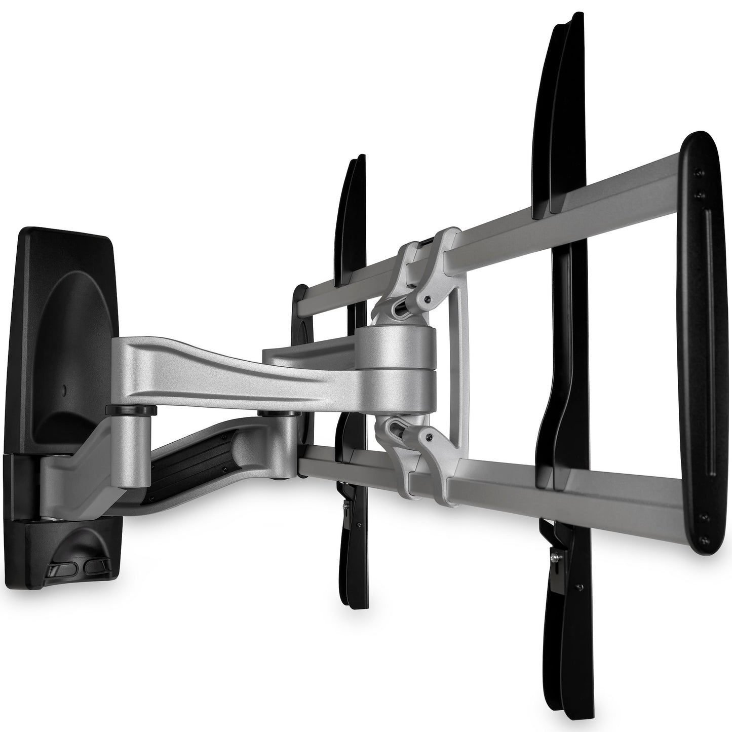 Support mural pour téléviseur STARTECH à mouvement complet, 32 à 75 pouces, argent, compatible VESA