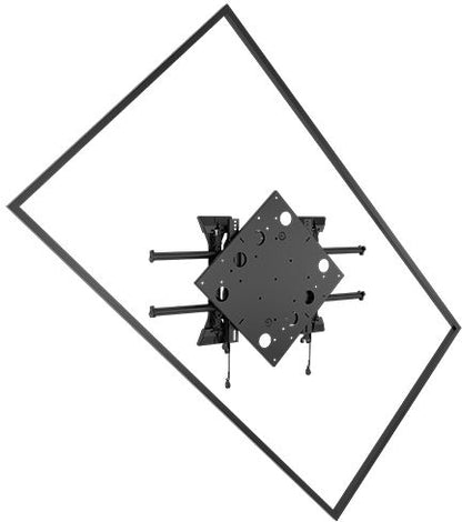 Adaptateur rotatif CHIEF FRA, noir, 17,25" x 17,25"