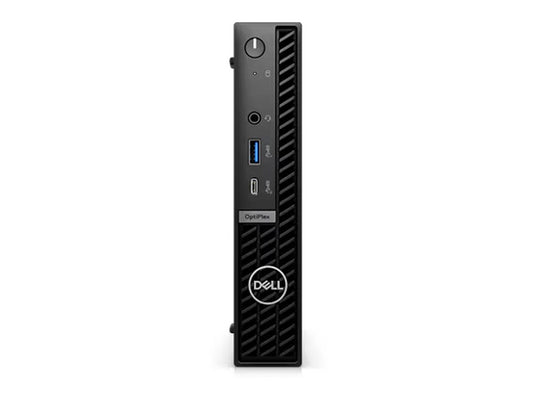 The Dell OptiPlex Micro 7020 is a compact business-grade PC built for efficiency and performance in scaled enterprise or remote workspace deployments. Featuring a 14-core Intel Core i5-14500T processor with turbo boost up to 4.8GHz and 16GB of DDR5 RAM, it delivers fast multitasking and dependable responsiveness. This micro form factor unit includes a 256GB PCIe NVMe SSD for high-speed storage and comes preloaded with Windows 11 Pro.