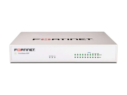 FortiWiFi-60F is a compact, high-performance security appliance that includes a 3-year FortiCare Premium and FortiGuard Enterprise Protection. It delivers secure networking, robust wireless connectivity, and deep threat inspection features tailored for branch offices and mid-size businesses. Designed with versatile connectivity and advanced security performance, it's built to simplify security deployment while maximizing ROI.