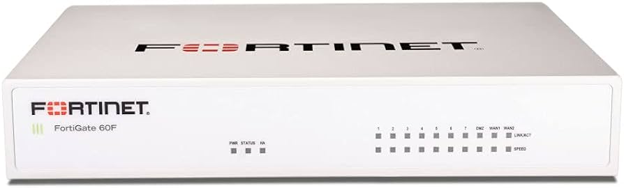 Pare-feu Fortinet FortiWiFi 60F avec UTP et FortiCare pendant 1 an