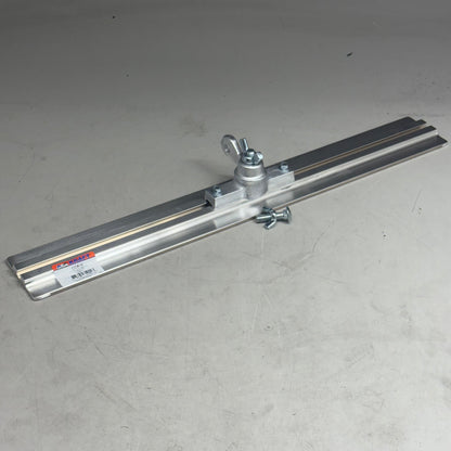 KRAFT TOOL CO Square End Extruded Magnesium Walking Float w/ All-Angle Bracket