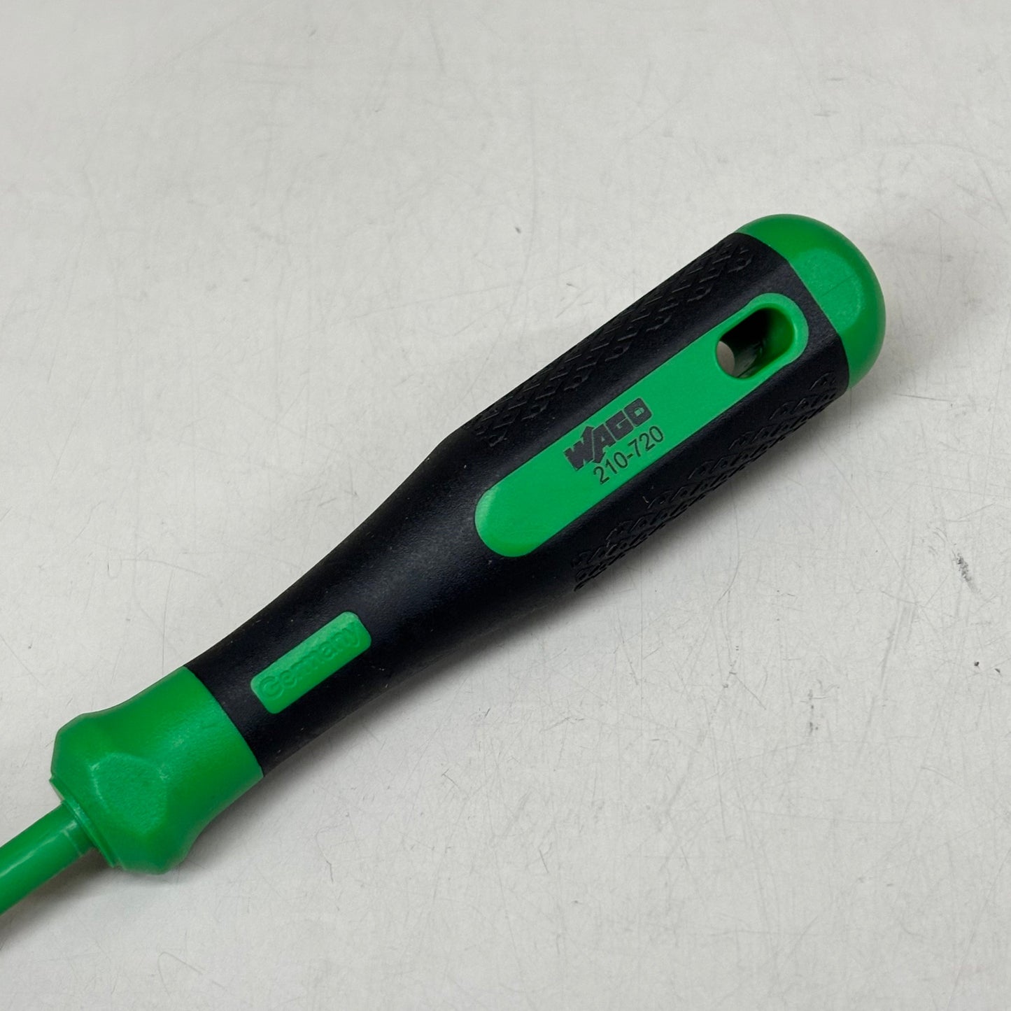WAGO (3 PACK) Operating Tool Screw Driver 175mm Green/Black 210-720
