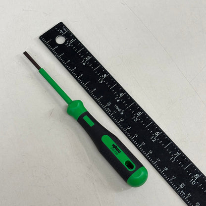 WAGO (3 PACK) Operating Tool Screw Driver 175mm Green/Black 210-720