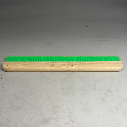 KRAFT TOOL CO Green Nylex Soft Finish Broom Head 24" CC454-01