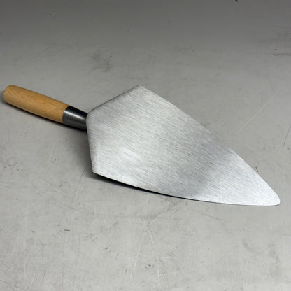 KRAFT TOOL CO Philadelphia Brick Trowel with Wood Handle 11" BL752