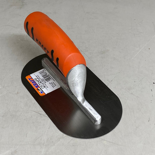 KRAFT TOOL CO Mini Pool Trowel with ProForm Handle 7-1/2" x 4" CF724PF