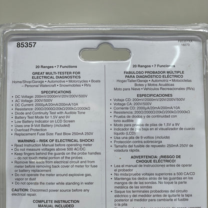 DORMAN Digital Multimeter Tools For Electrical Diagnostics 85357
