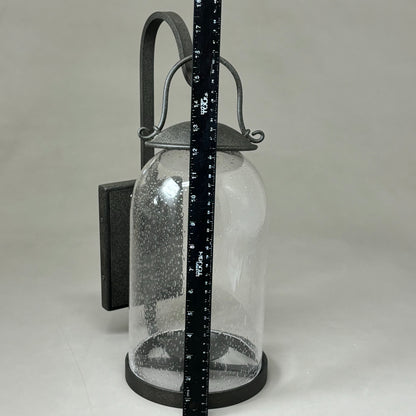 HUDSON VALLEY Lighting Group Napa County Wall Sconce Seedy Glass/Black B5181-FRM