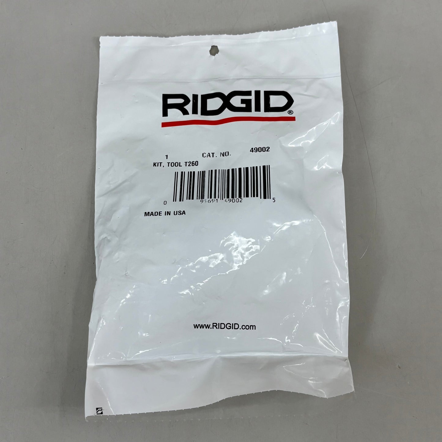 RIDGID Tool 4 Piece Kit For 380/3800 Drum Machines 49002 T-260