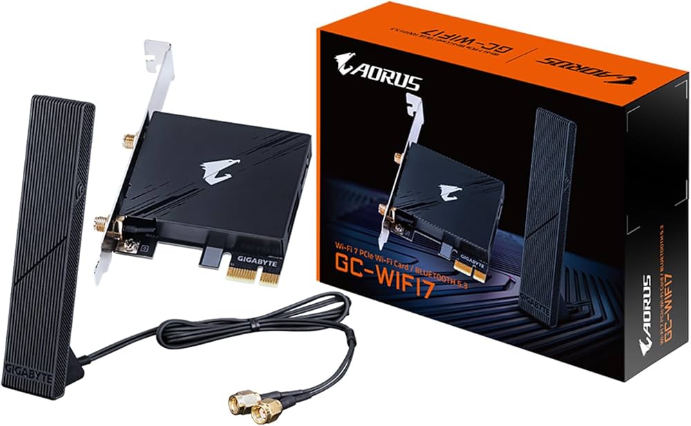 GIGABYTE GC-WIFI7 Tri-Band Wi-Fi 7 PCIe Expansion Card