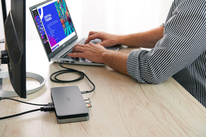 ACER Dock ADK233 USB-C Gen1 Docking Station Silver with US Power Cord