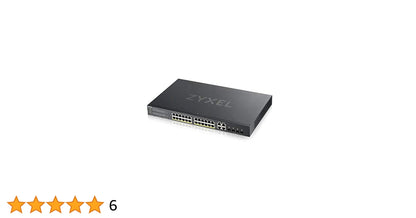 ZYXEL GS1920-48HPv2 50-Port GbE PoE+ Managed Switch, 375W
