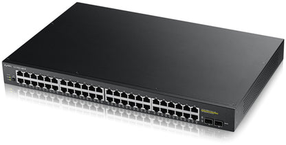 ZYXEL GS1920-48HPv2 50-Port GbE PoE+ Managed Switch, 375W