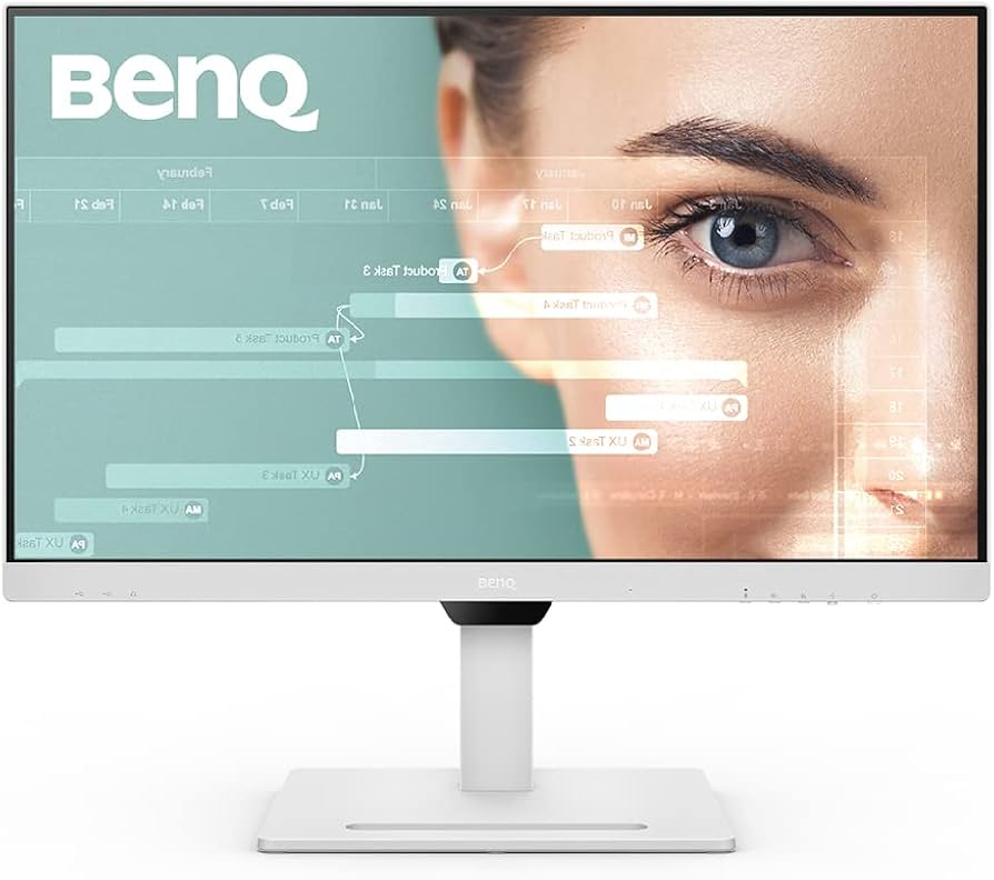 Moniteur BenQ GW2790QT 27 pouces IPS QHD, 75 Hz, blanc