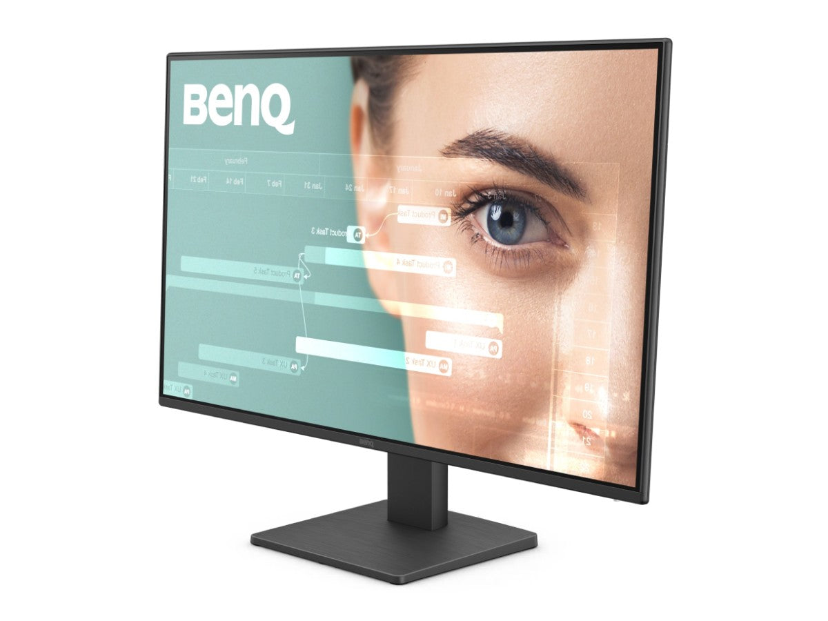 The BenQ GW2791 is a sleek 27-inch FHD IPS monitor designed to deliver clear visuals and comfortable viewing. With a 100Hz refresh rate, 5ms response time, and sRGB 99% color gamut, this monitor is ideal for everyday productivity and multimedia use. It features Flicker-Free and Low Blue Light Plus technologies to reduce eye strain.