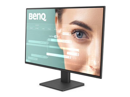 The BenQ GW2791 is a sleek 27-inch FHD IPS monitor designed to deliver clear visuals and comfortable viewing. With a 100Hz refresh rate, 5ms response time, and sRGB 99% color gamut, this monitor is ideal for everyday productivity and multimedia use. It features Flicker-Free and Low Blue Light Plus technologies to reduce eye strain.