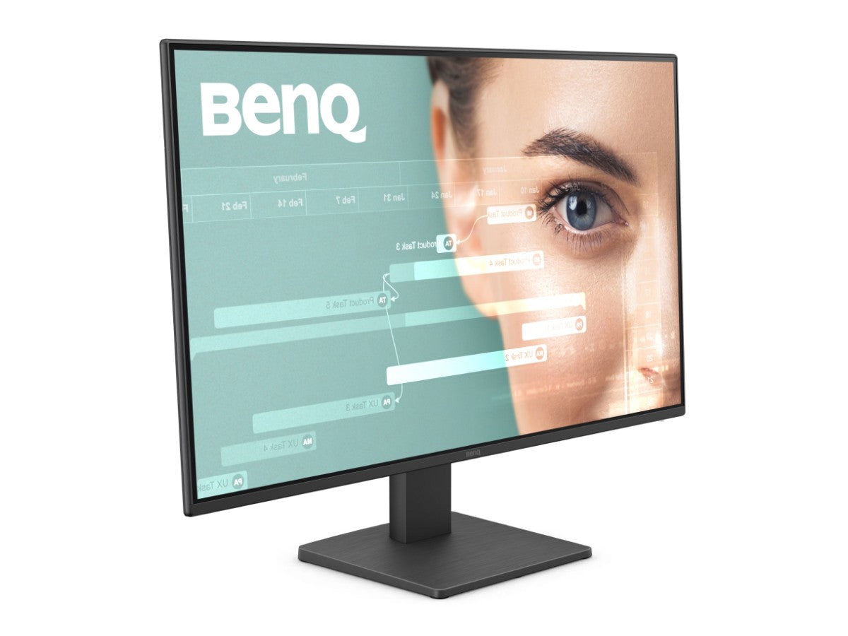 The BenQ GW2791 is a sleek 27-inch FHD IPS monitor designed to deliver clear visuals and comfortable viewing. With a 100Hz refresh rate, 5ms response time, and sRGB 99% color gamut, this monitor is ideal for everyday productivity and multimedia use. It features Flicker-Free and Low Blue Light Plus technologies to reduce eye strain.