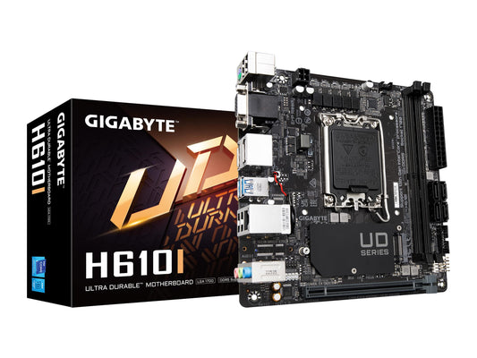 GIGABYTE H610I Mini ITX LGA1700 DDR5 Motherboard